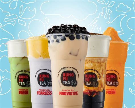 Offers a wide selection of drink toppings including bubbles, beans, jellies & pudding. . Kung fu tea near me